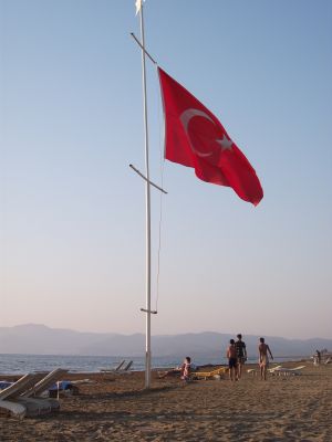 national flag of Turkey